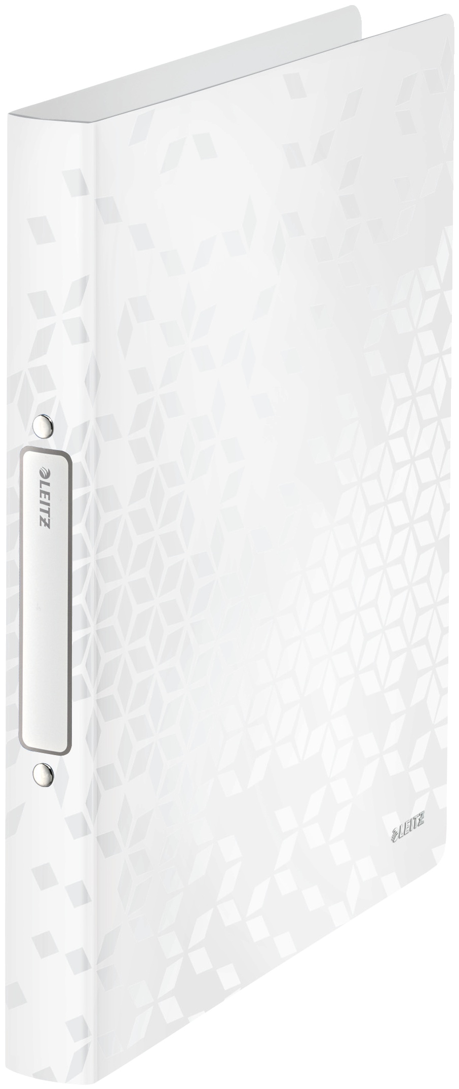 Leitz Ringbuch WOW | DIN A4 | 2 Ringe | 3,2 cm | Perlweiß