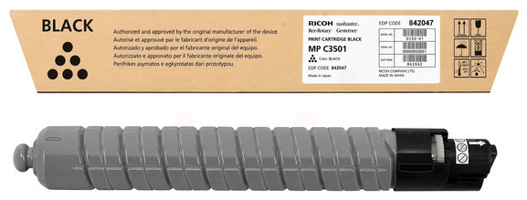 Original Ricoh Type MPC3501 | 842047 Toner Schwarz