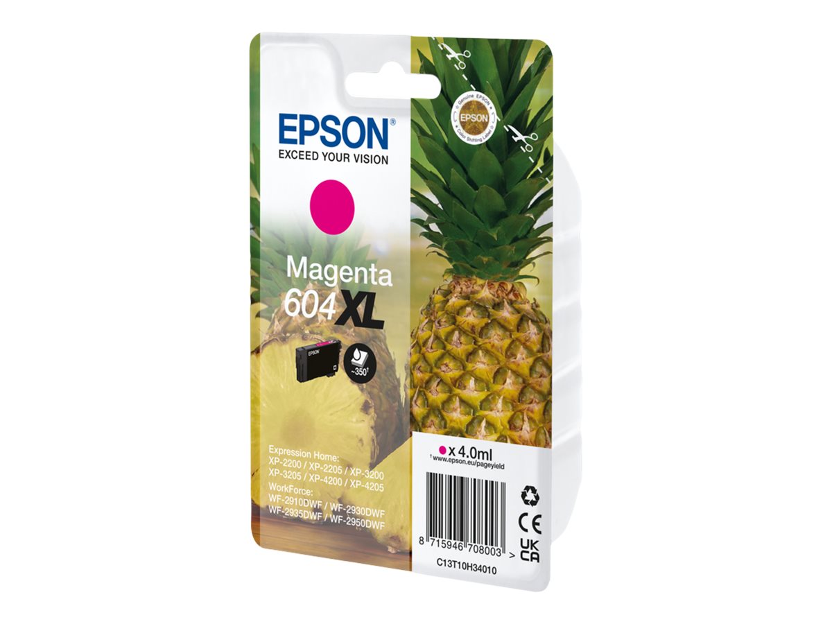 Original Epson 604XL | C13T10H34010 Tinte Magenta XL