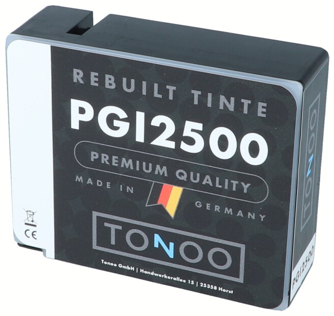Tonoo® Tinte ersetzt Canon 9254B001 | PGI2500XLBK Schwarz XL