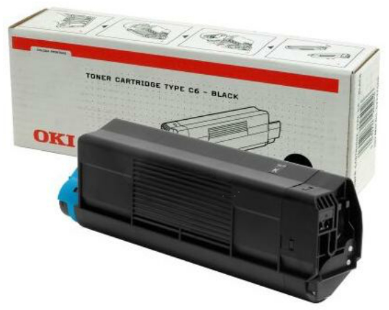 Original OKI 42127408 Toner Schwarz