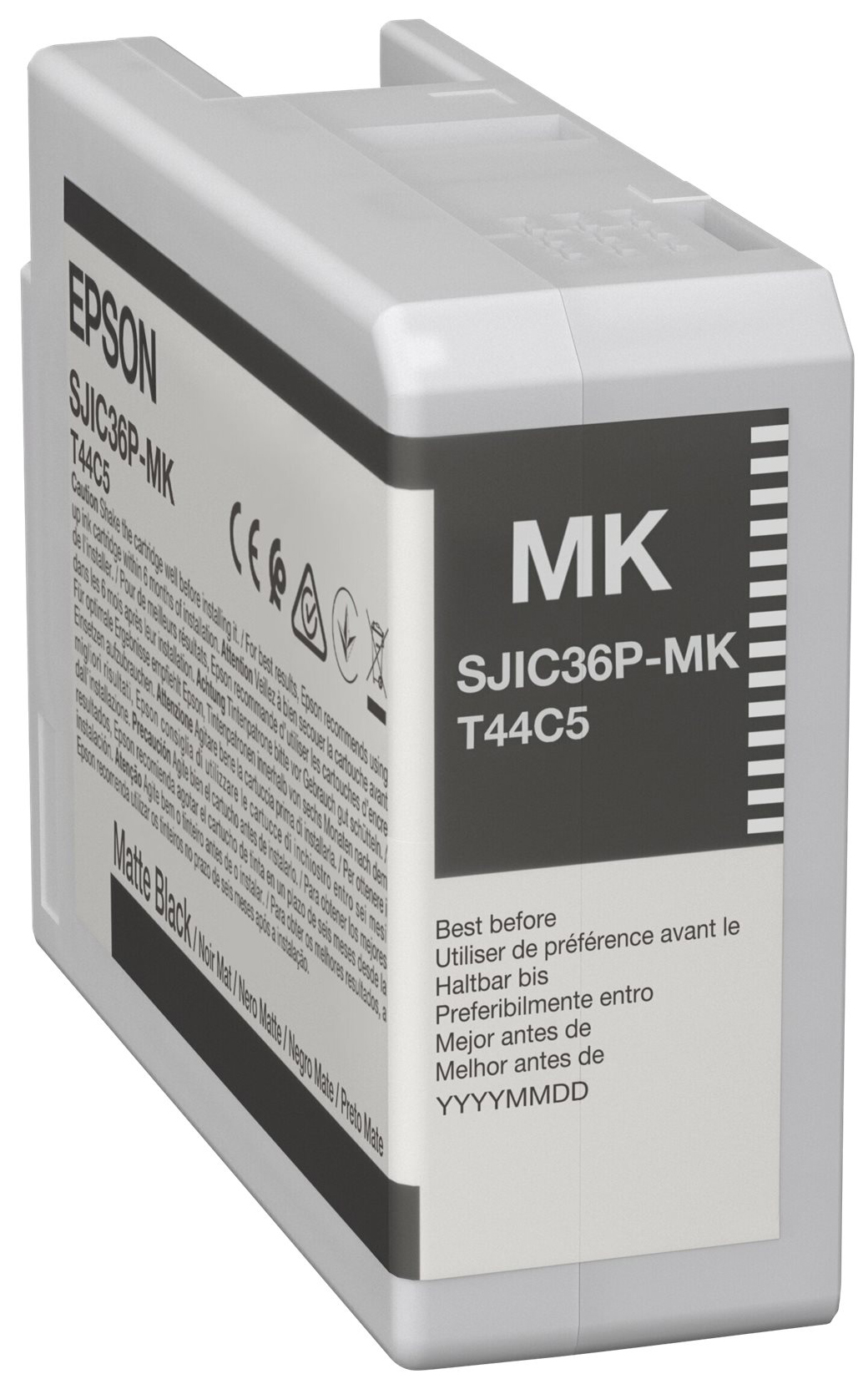 Original Epson SJIC36P(MK) | C13T44C540 Tinte Matt Schwarz