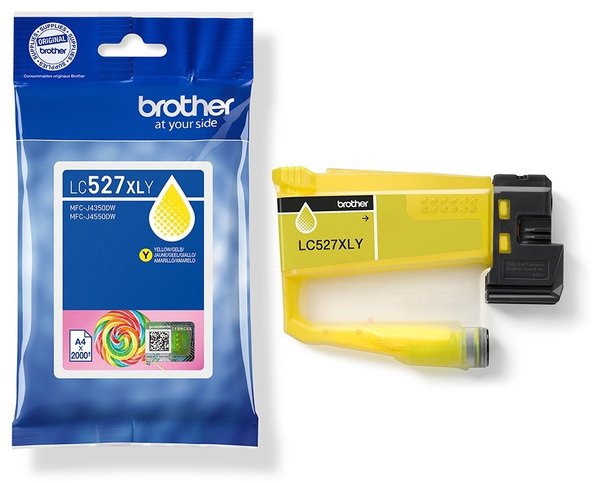 Original Brother LC527XLY Tintenpatrone Gelb XL