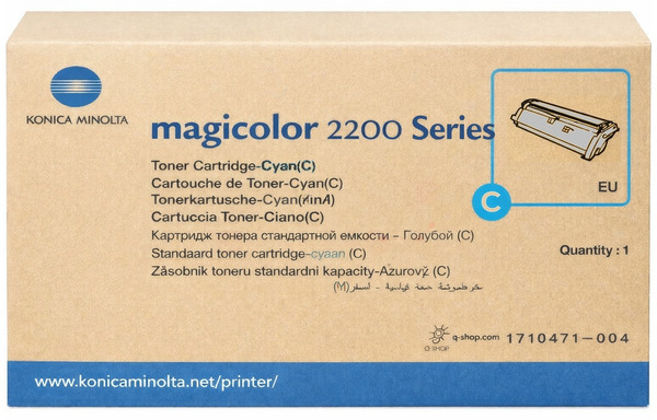 Original Konica Minolta 4145703 Toner Cyan