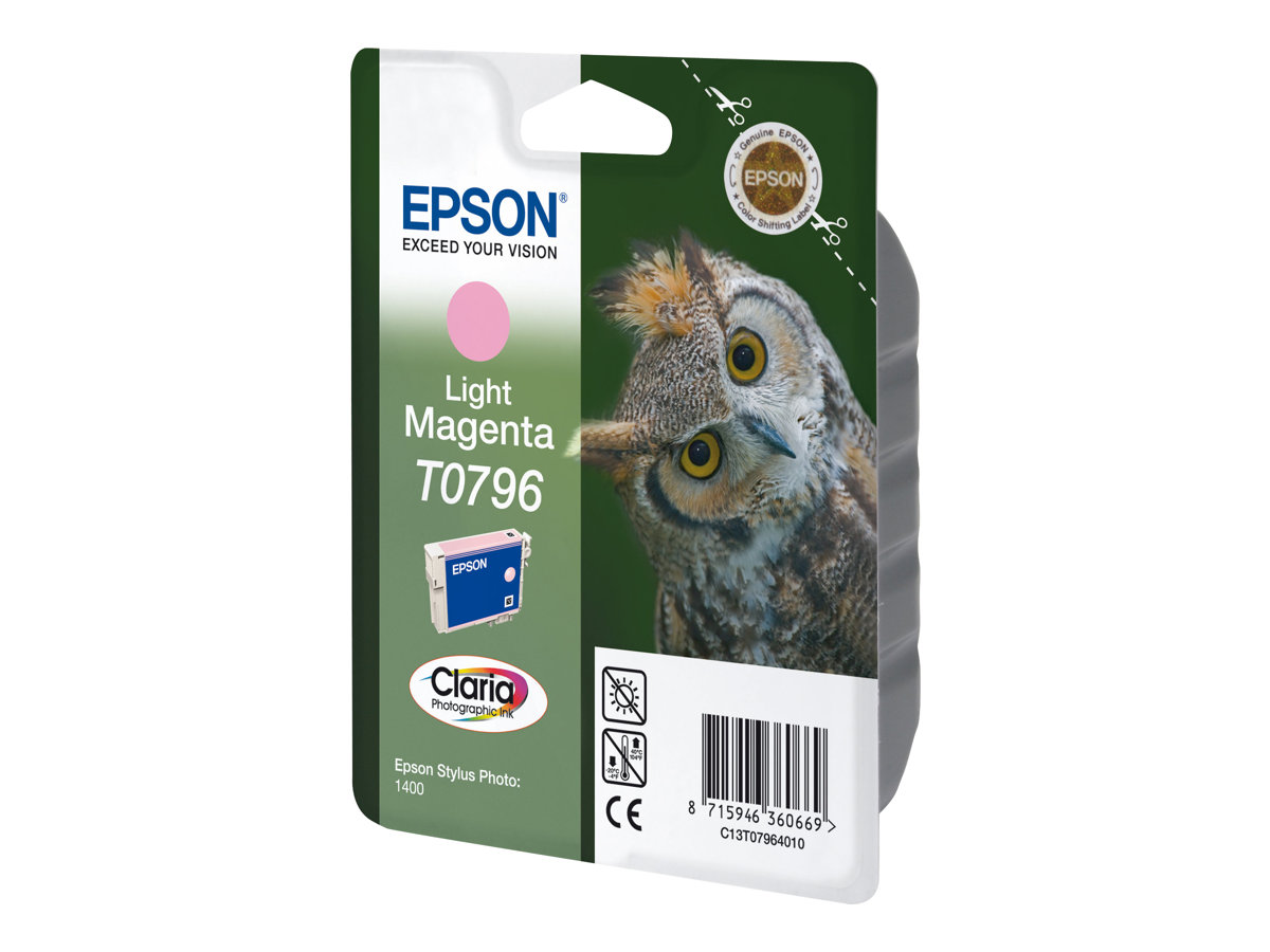 Original Epson T0796 | C13T07964010 Tinte hell Magenta XL ( 01.2026 )