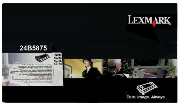 Original Lexmark 24B5875 Toner Schwarz