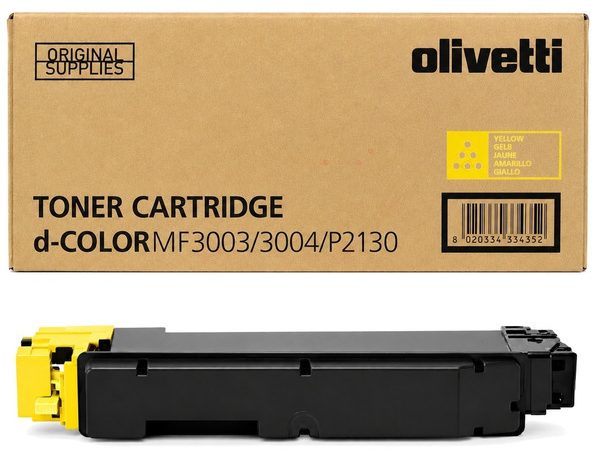 Original Olivetti B1181 Toner Gelb