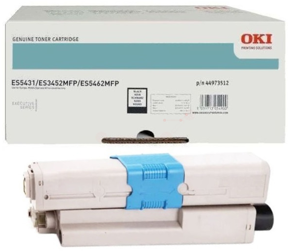 Original OKI 44973512 Toner Schwarz