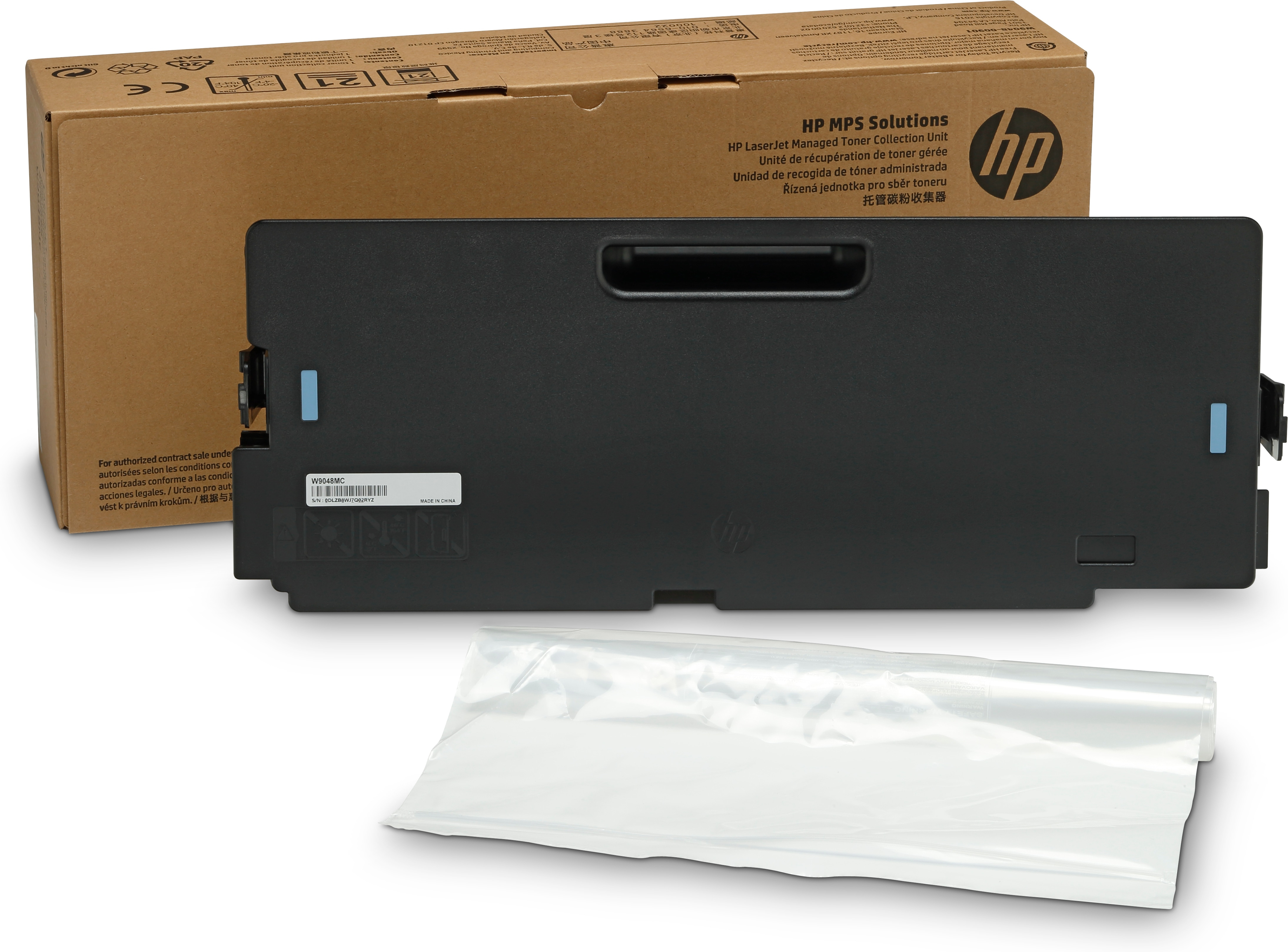 Original HP W9048MC Resttonerbehälter