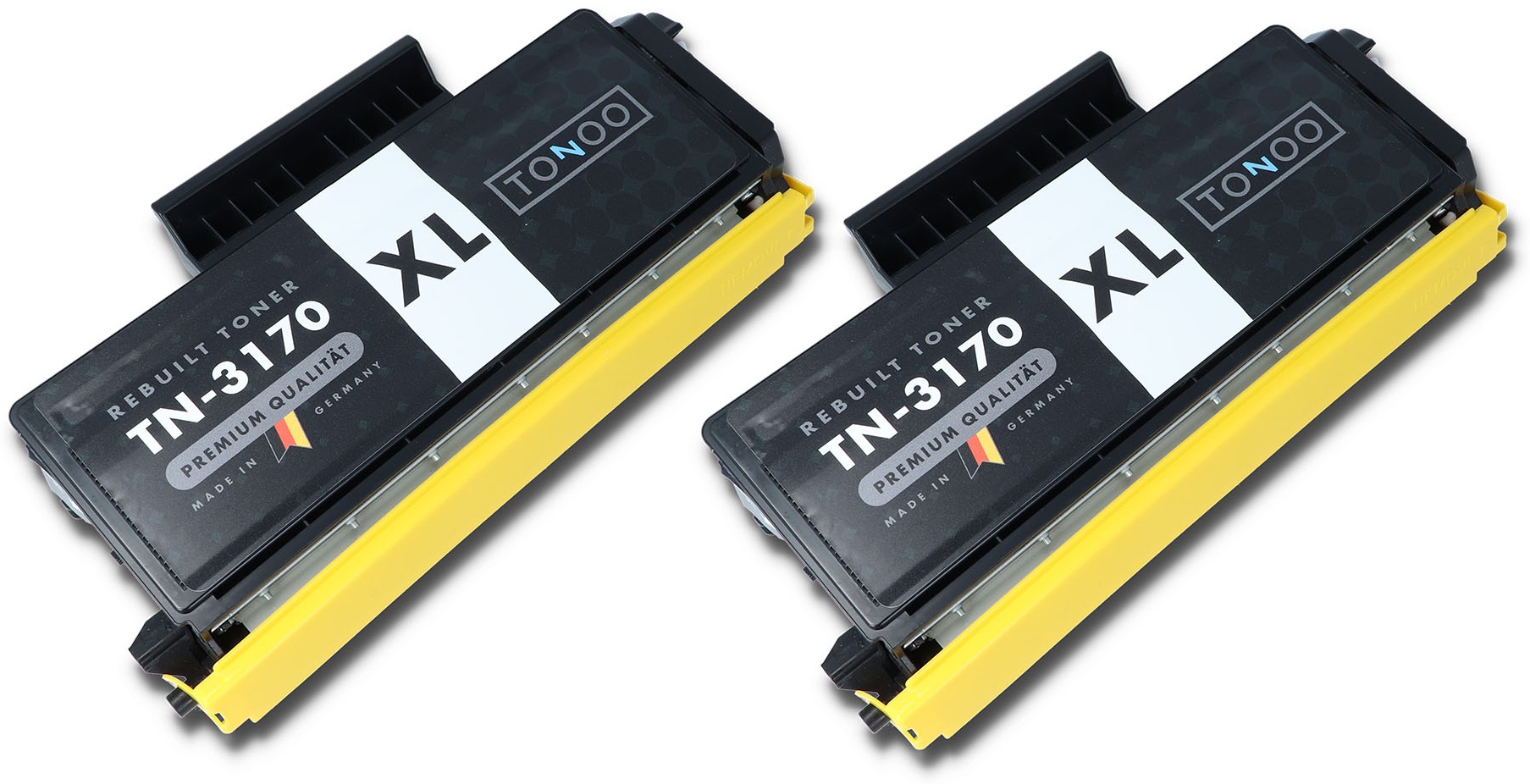 Tonoo® Toner ersetzt Brother TN3170 Schwarz Doppelpack XL