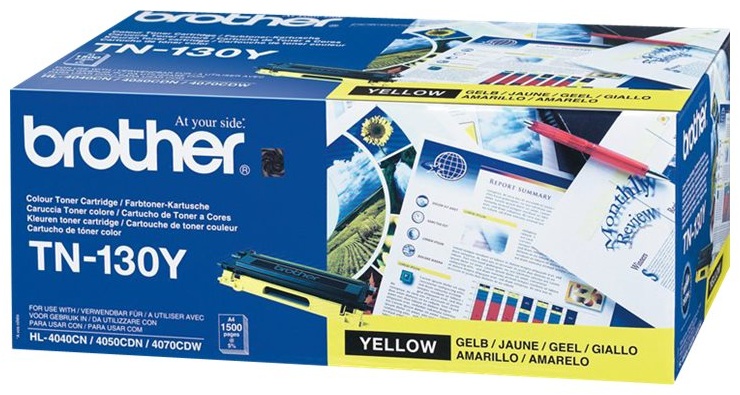Original Brother TN130Y Toner Gelb