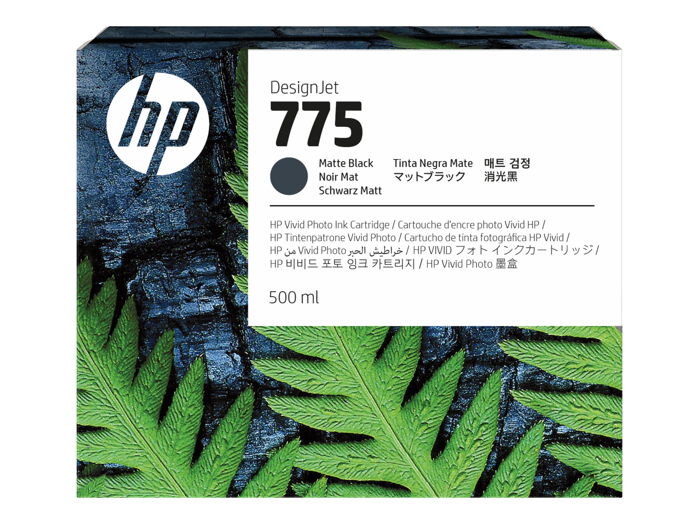 Original HP 775 | 1XB22A Tinte Matt Schwarz