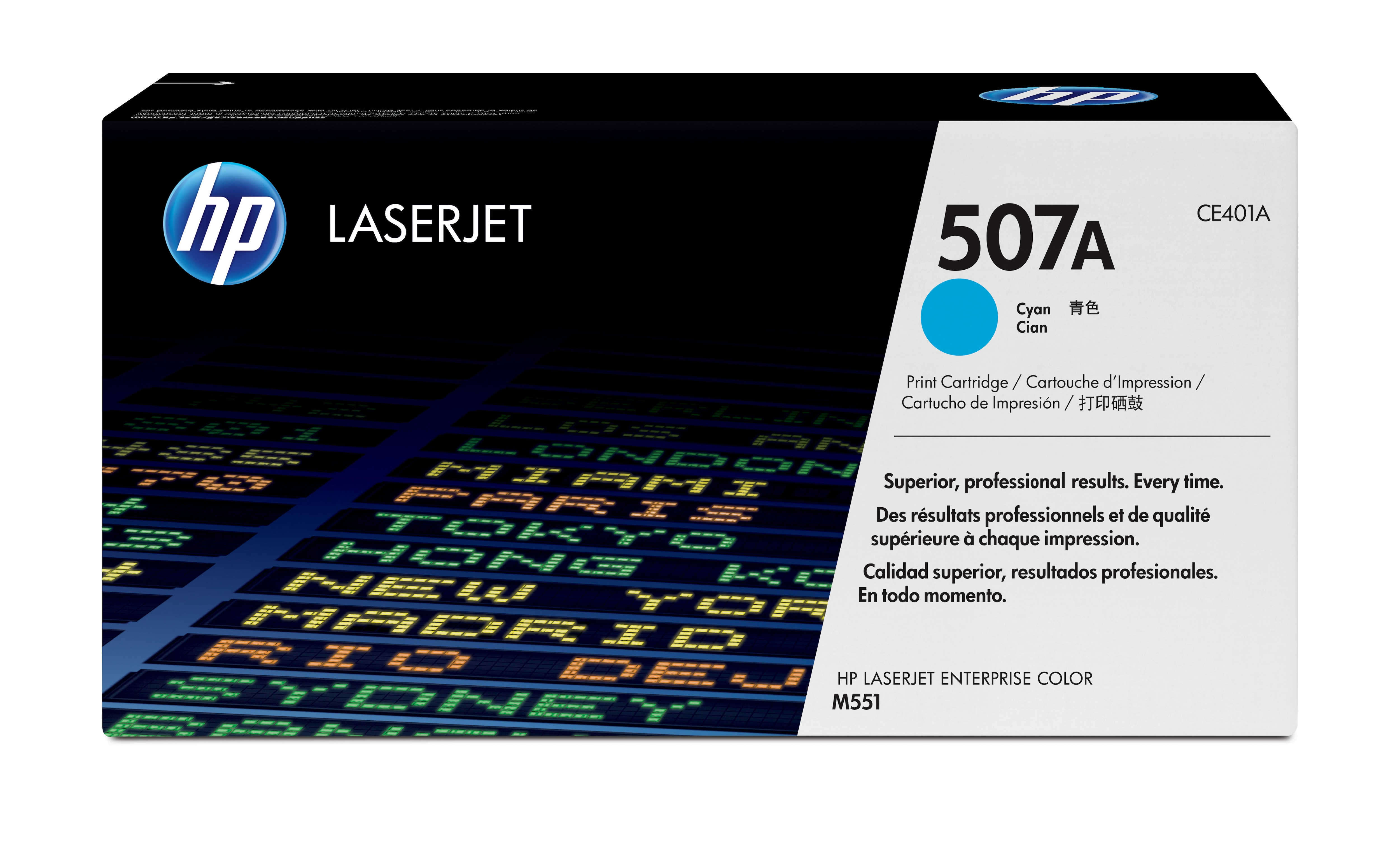 Original HP CE401A | 507A Toner Cyan