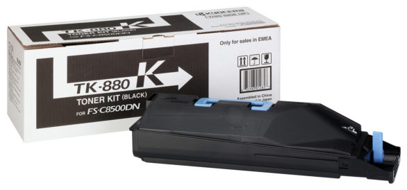 Original Kyocera TK880K | 1T02KA0NL0 Toner Schwarz