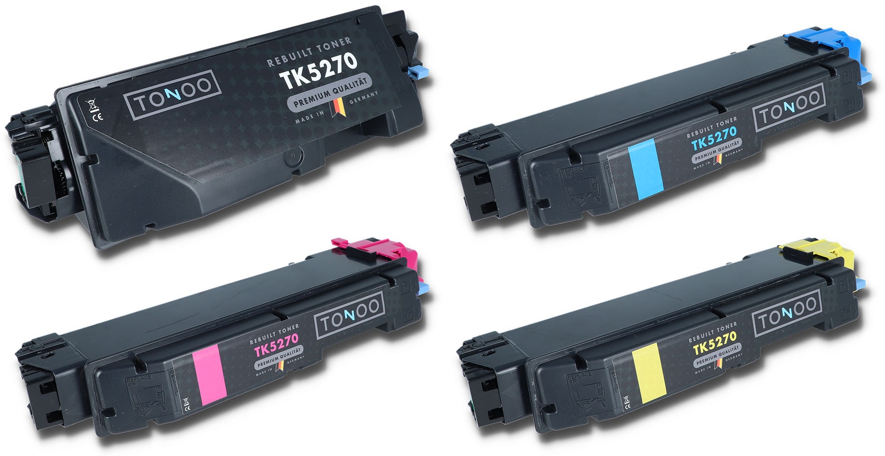 Tonoo® Toner ersetzt Kyocera TK5270 Spar Set