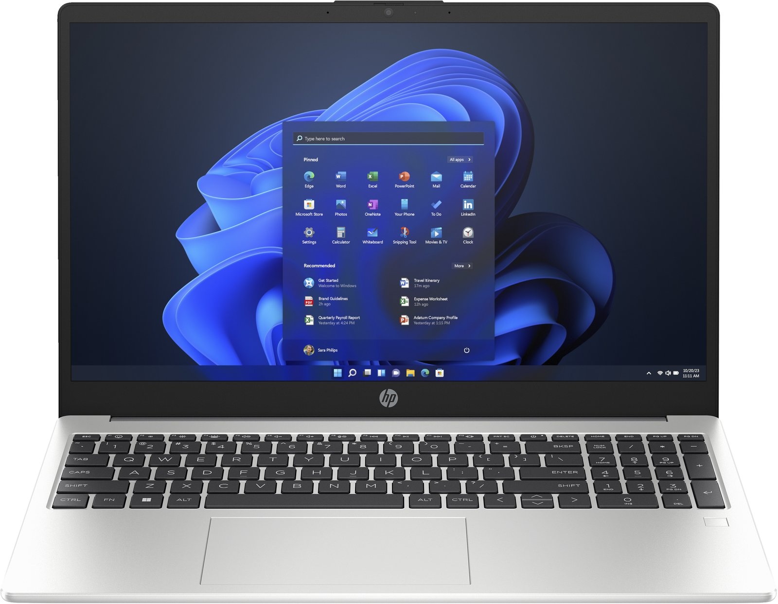 HP 250 G10 Laptop 15,6 Zoll | Intel Core i3-1315U | 8 GB RAM | 512 GB SSD | Windows 11 Home