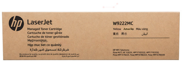 Original HP W9222MC Toner Gelb