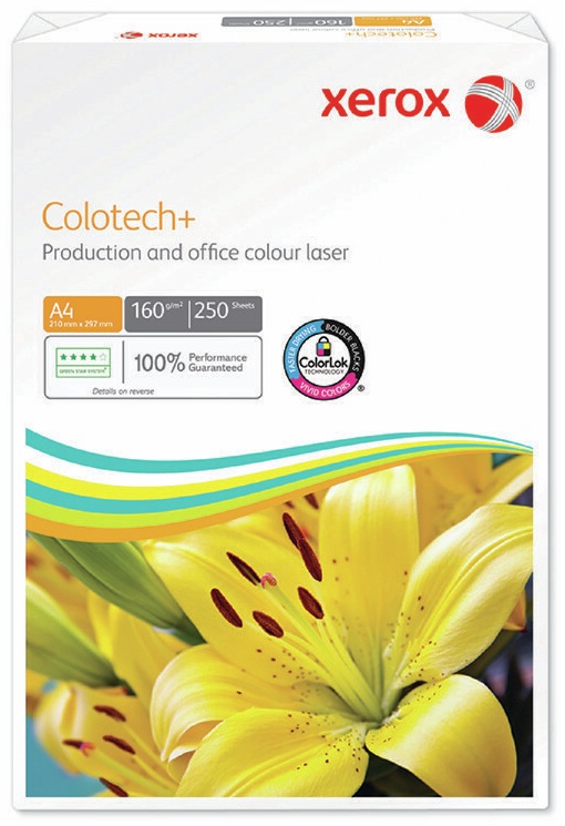 Xerox Laserpapier Colotech+ | A4 | 160 g/m² | 250 Blatt