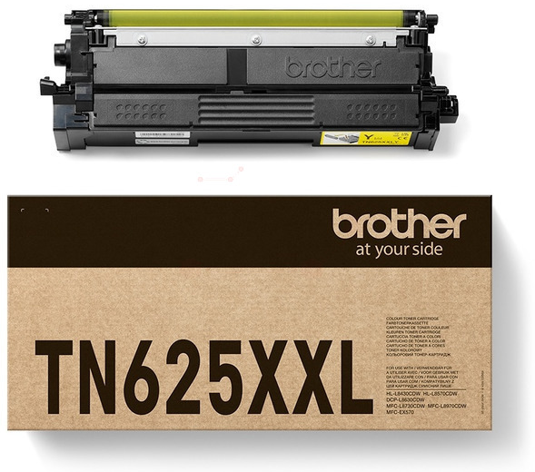 Original Brother TN625XXLY Toner Gelb XXL