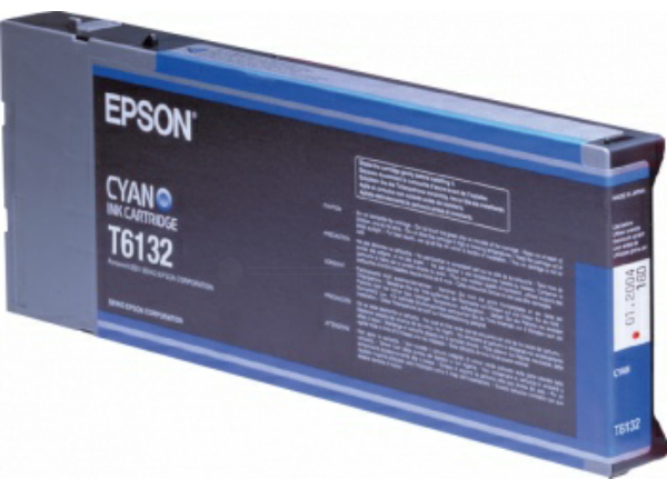 Original EPSON T6132 cyan Tintenpatrone