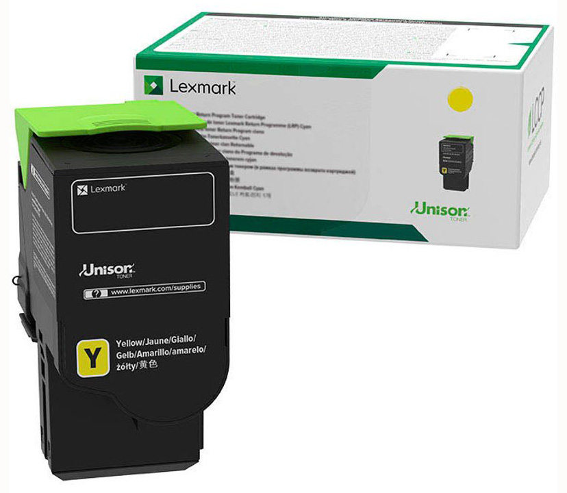 Original Lexmark 78C20Y0 Toner Gelb