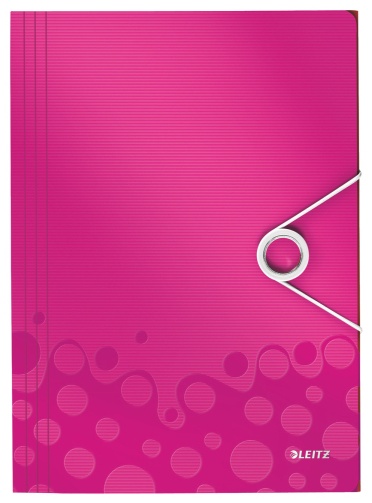 Leitz Eckspanner WOW 4599 | DIN A4 | Pink | Polypropylen (PP)