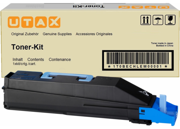 Original Utax 652510011 Toner Cyan