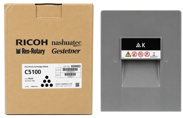 Original Ricoh Type C5100 | 828221 Toner Schwarz