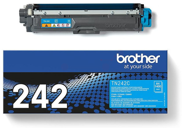 Original Brother TN242C Toner Cyan