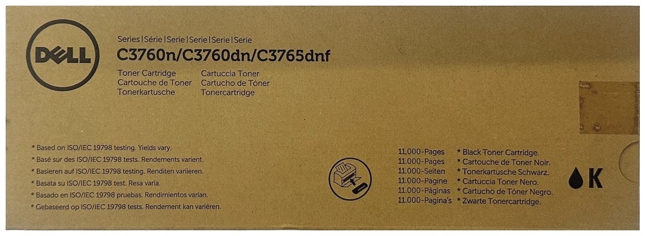 Original Dell 59311119 | 4CHT7 | W8D60 Toner Schwarz XXL