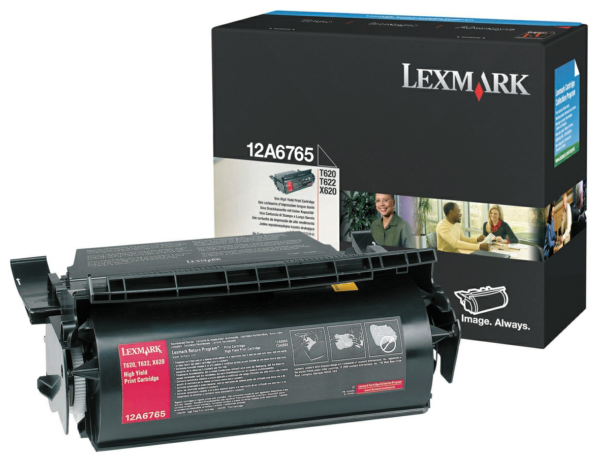 Original Lexmark 12A6765 Toner Schwarz XL
