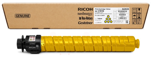 Original Ricoh 842639 Toner Gelb