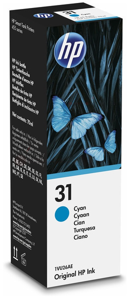 Original HP 31 | 1VU26AE Tintenflasche Cyan