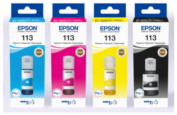 Original Epson EcoTank 113 | C13T06B640 Spar Set