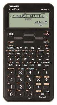 Sharp EL-W531TL Wissenschaftlicher Taschenrechner | Batterie | Schwarz