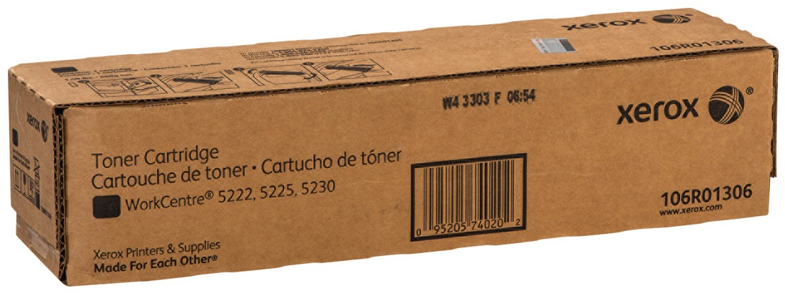 Original Xerox 106R01306 Toner Schwarz
