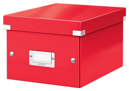 Leitz Aufbewahrungsbox Click & Store | 7,4 l | 21,6 x 28,2 x 16 cm | Rot