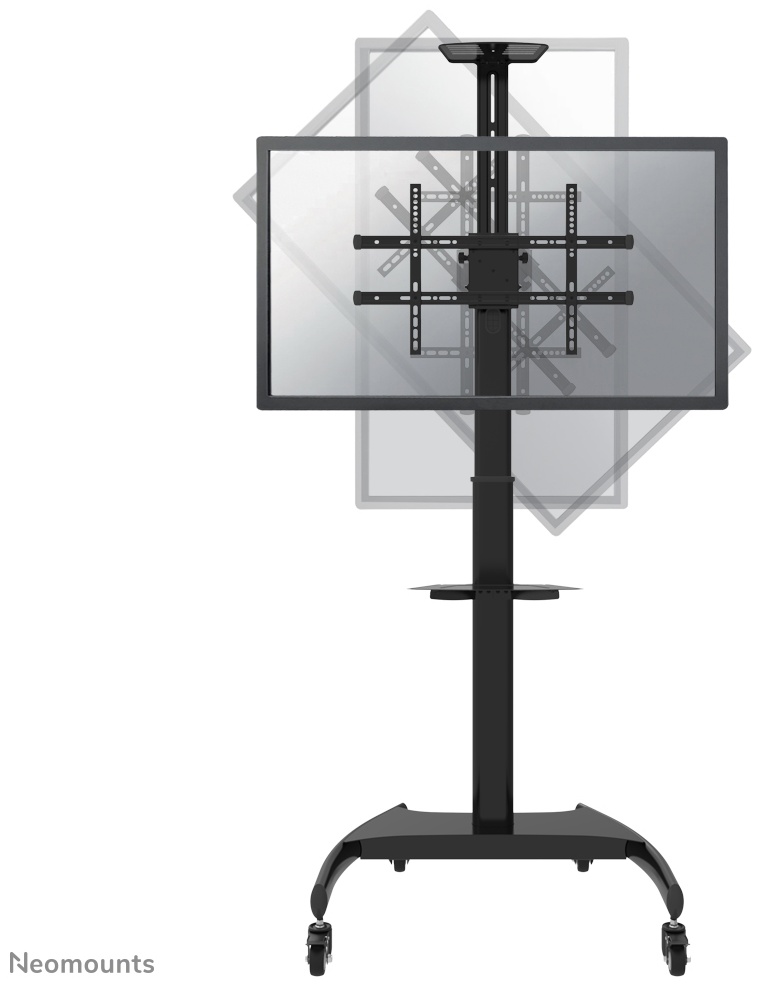 Neomounts PLASMA-M1900E TV-Rollwagen | bis 70 Zoll | bis 50 kg | Schwarz