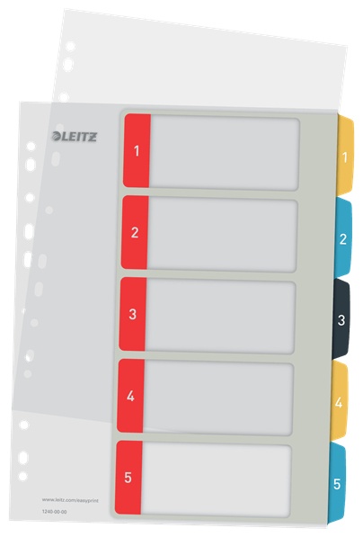 Leitz Register Cosy | DIN A4+ | 1-5 · 5-teilig