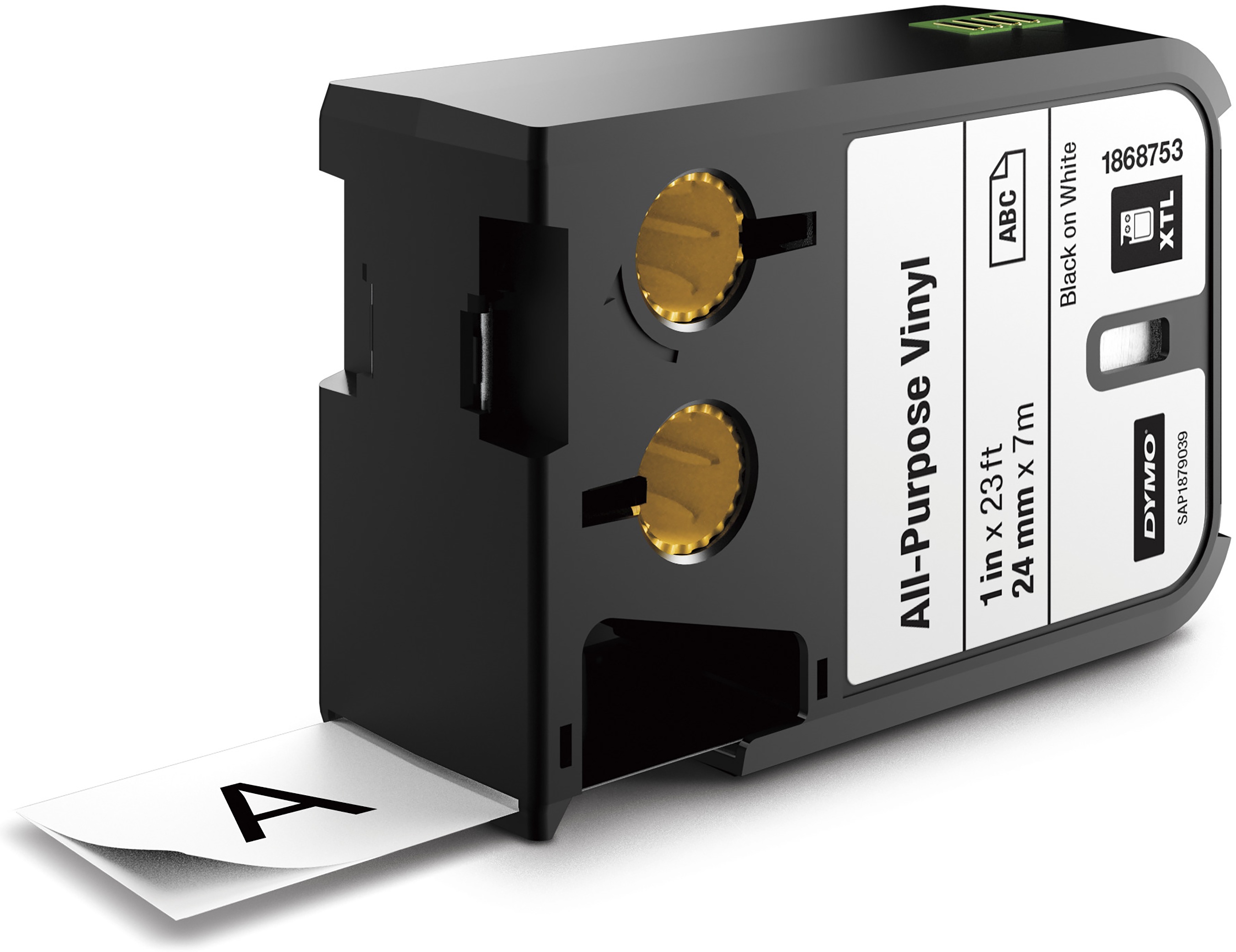 Dymo Schriftband XTL 1868753 | 24 mm | Schwarz auf Weiß | 7 m