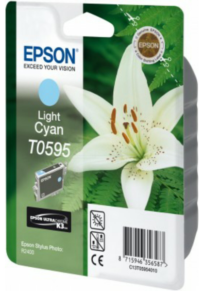 Original Epson T0595 | C13T05954010 light Cyan Tintenpatrone ( 2025 )