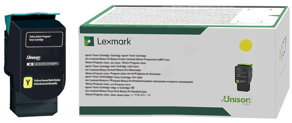 Original Lexmark 24B7180 Toner Gelb