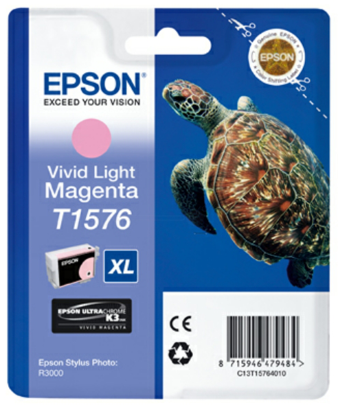 Original Epson T1576XL | C13T15764010 |  light magenta Tinte