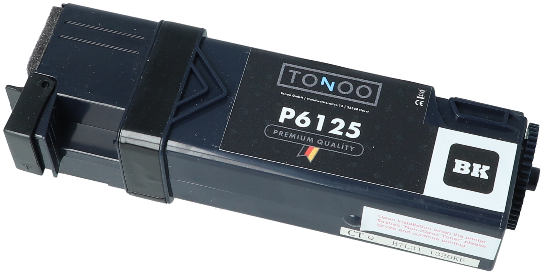 Tonoo® Toner ersetzt Xerox Phaser 6125 | 106R01334 Schwarz