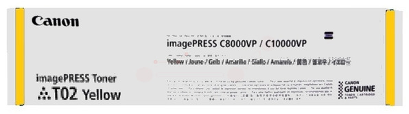 Original Canon T02 | 8532B001 Toner Gelb