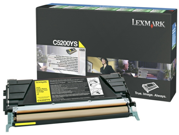 Original Lexmark C5200YS Toner Gelb