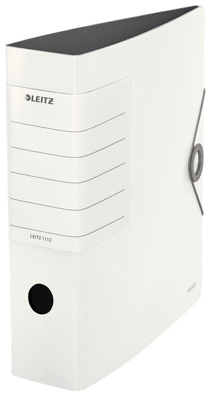 Leitz Ordner Solid 1112 | DIN A4 | 8,2 cm | Weiß