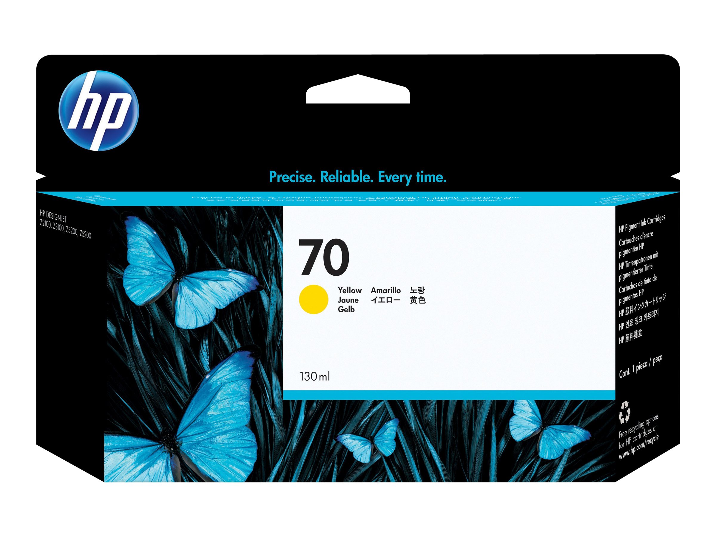 Original HP 70 | C9454A Tinte Gelb ( 2024 - 2025 )