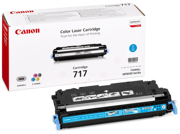 Original Canon 717 | 2577B002 Toner Cyan