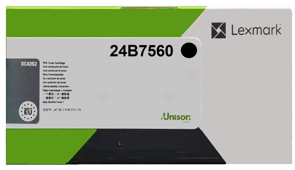 Original Lexmark 24B7560 Toner Schwarz